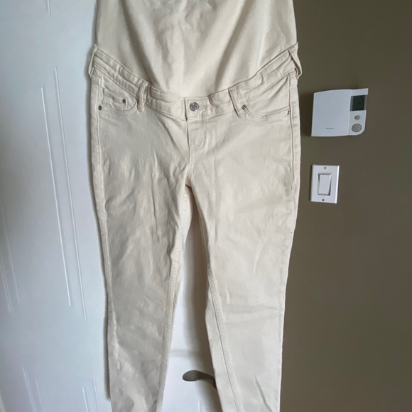NWOT H&M MATERNITY MAMA SKINNY ANKLE JEANS MEDIUM - Picture 2 of 5